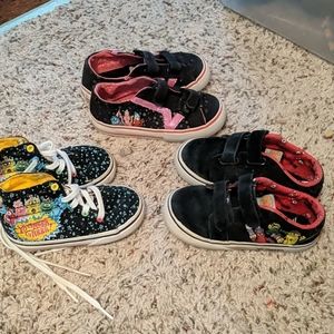 Lot of Yo Gabba Gabba shoes